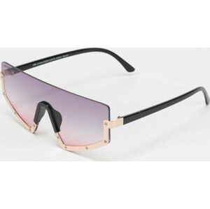 Sluneční brýle Urban Classics Sunglasses Santa Maria zlaté / černé