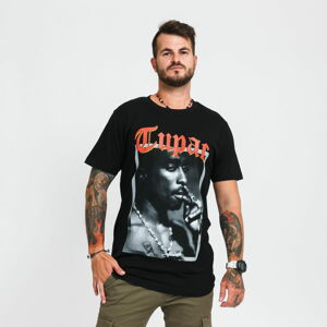 Tričko s krátkým rukávem Urban Classics Tupac California Love Tee černé
