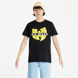 Tričko s krátkým rukávem Urban Classics Wu Wear Logo Tee Black