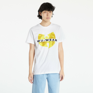 Tričko s krátkým rukávem Urban Classics Wu Wear Logo Tee White