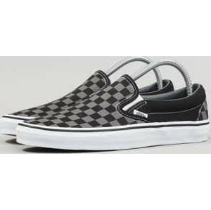 Vans Classic Slip - On black / pewter checkerboard