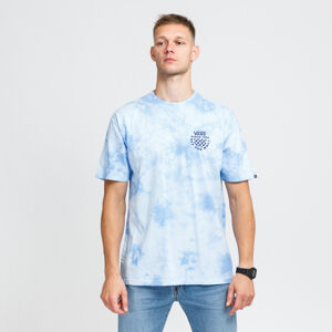 Tričko s krátkým rukávem Vans MN Checker Logo Tie Dye Tee modré