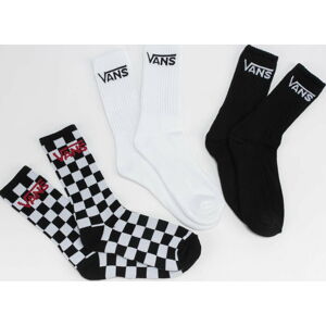 Ponožky Vans MN Classic Crew 3Pack černé / bílé