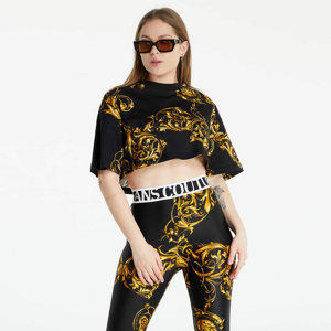 Dámské tričko Versace Jeans Couture Maglietta T-Shirt Black/ Gold