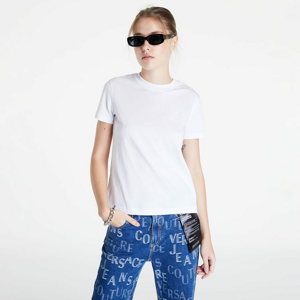 Dámské tričko Versace Jeans Couture R Vemblem S Rubber T-Shirt White