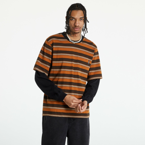 Wasted Paris Age Stripes T-shirt oranžové / černé